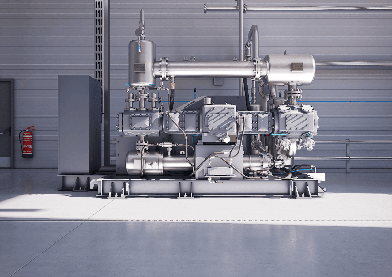 Booster de CO2 com Eficiência Energética e Confiabilidade Premium - Rotarco